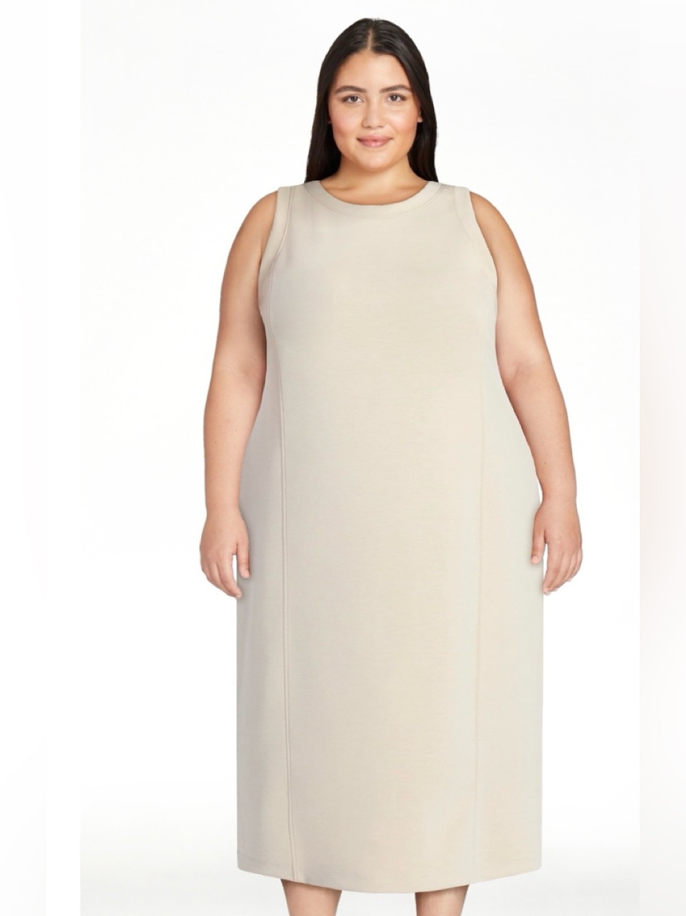 NWT 2X Terra and sky scuba knit dress 1874
